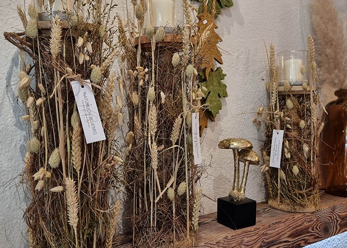 Natürlich Bluemig Deko